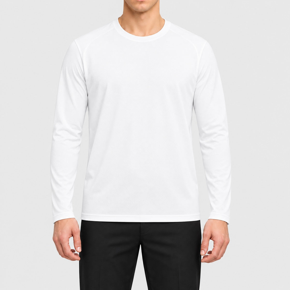PA443 - T-shirt de sport manches longues homme personnalisable