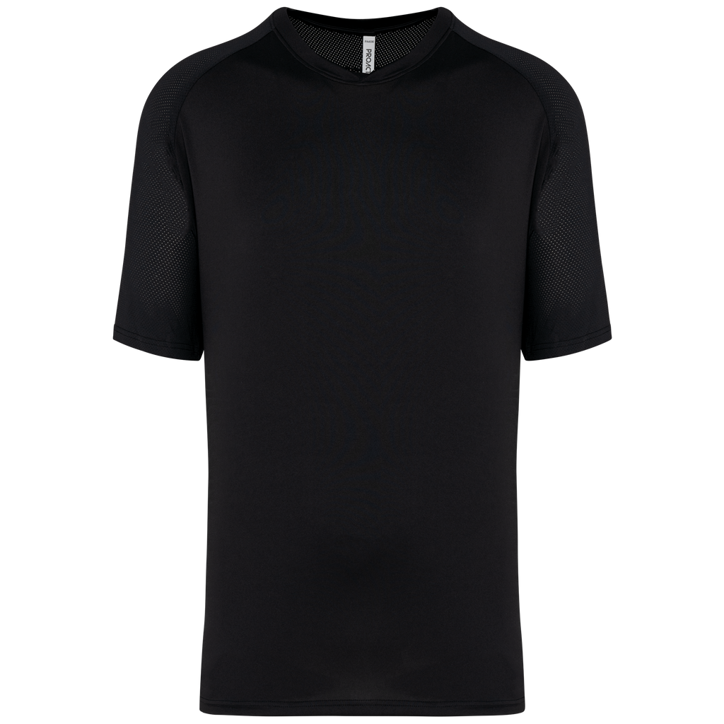 PA4030 - T-shirt de padel bicolore homme à manches raglan