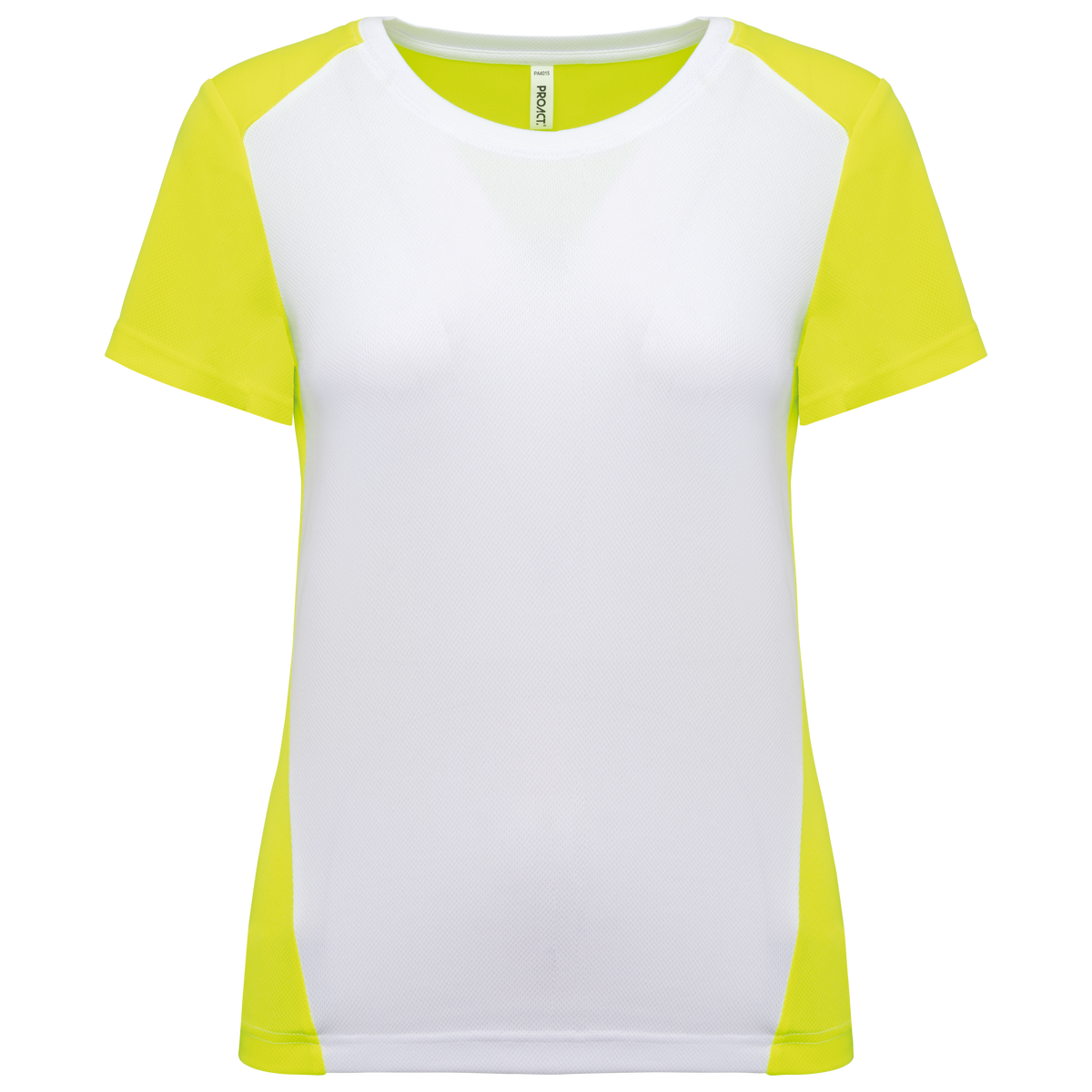 PA4015 – T-shirt de sport écoresponsable bicolore femme