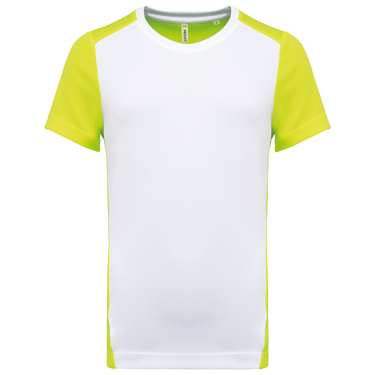 PA4014 – T-shirt de sport écoresponsable bicolore homme personnalisable