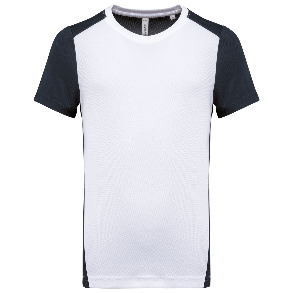 PA4014 – T-shirt de sport écoresponsable bicolore homme personnalisable