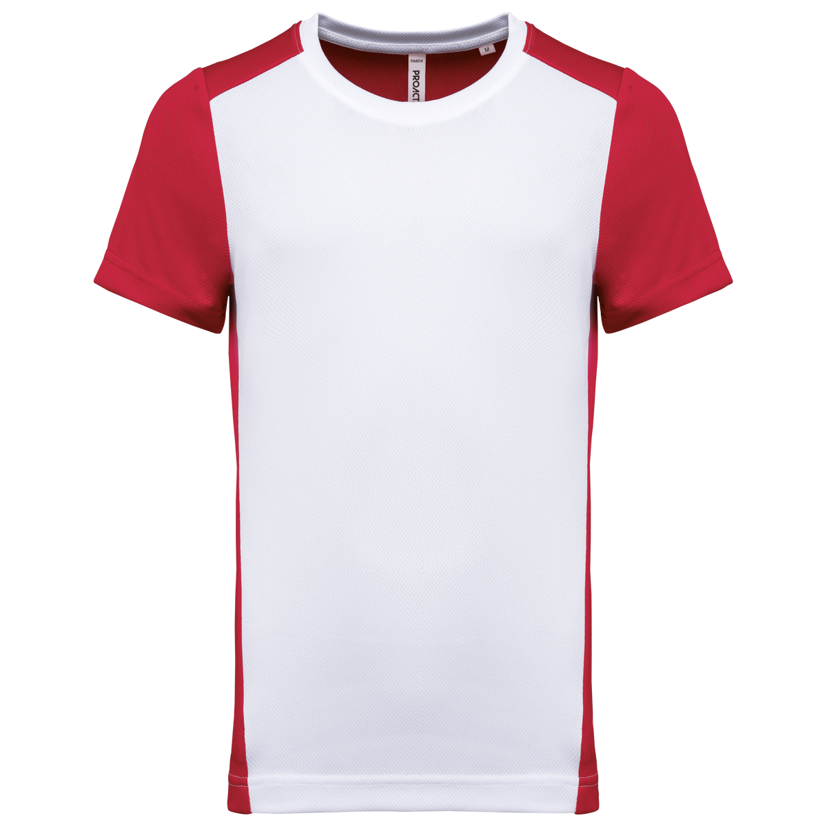 PA4014 – T-shirt de sport écoresponsable bicolore homme personnalisable