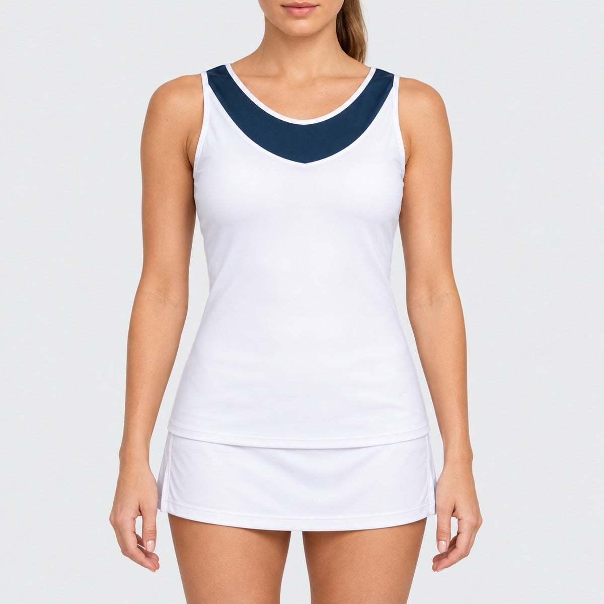 PA4031 – Débardeur de padel bicolore femme