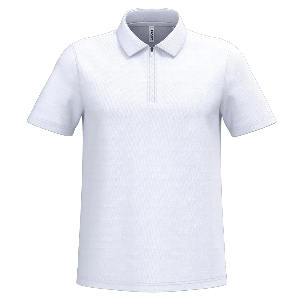 PA492 – Polo de sport col 1/4 zip homme