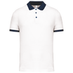 Blanc / Bleu marine sport