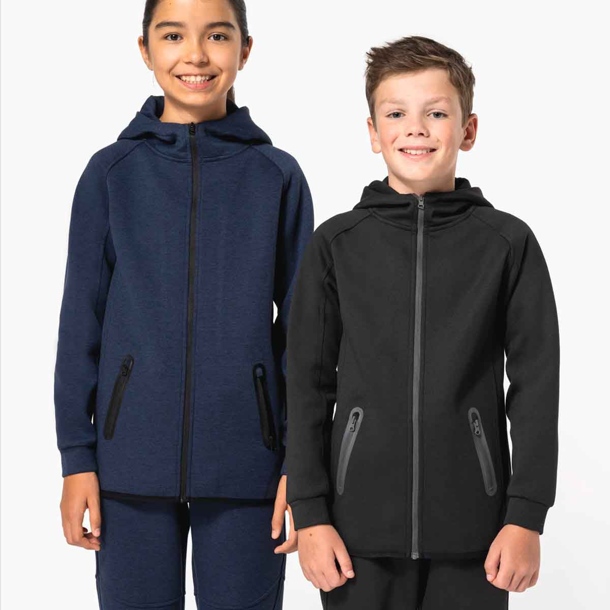 PA398 - Veste-à-capuche-performance-enfant