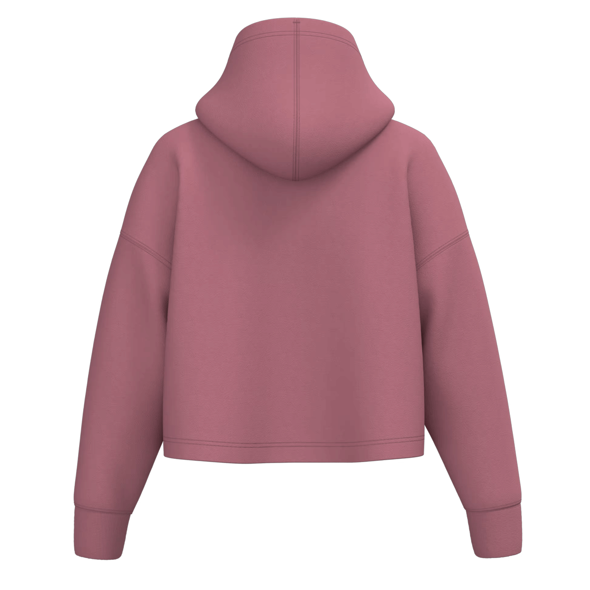 PA396 – Sweat-shirt crop à capuche femme