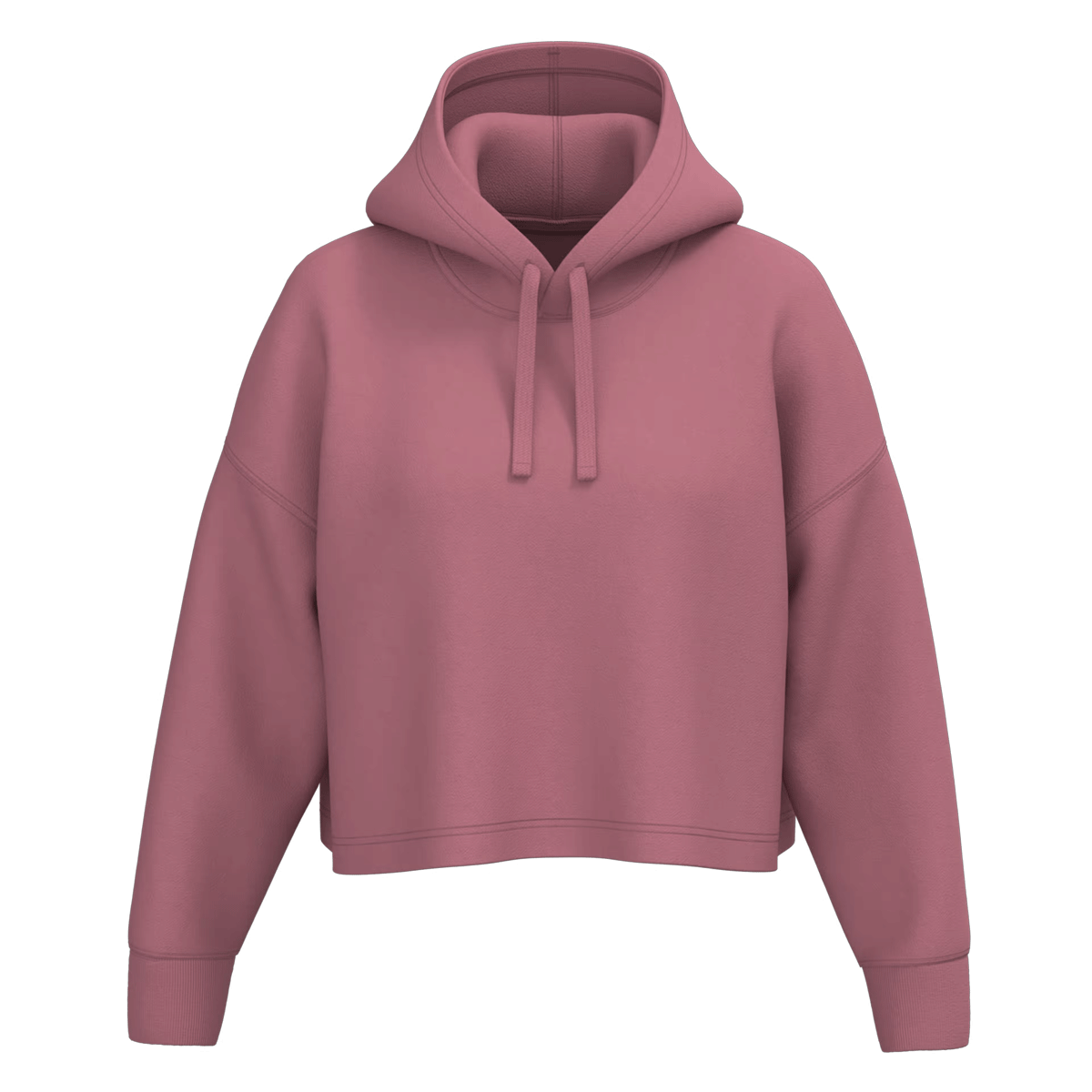 PA396 – Sweat-shirt crop à capuche femme