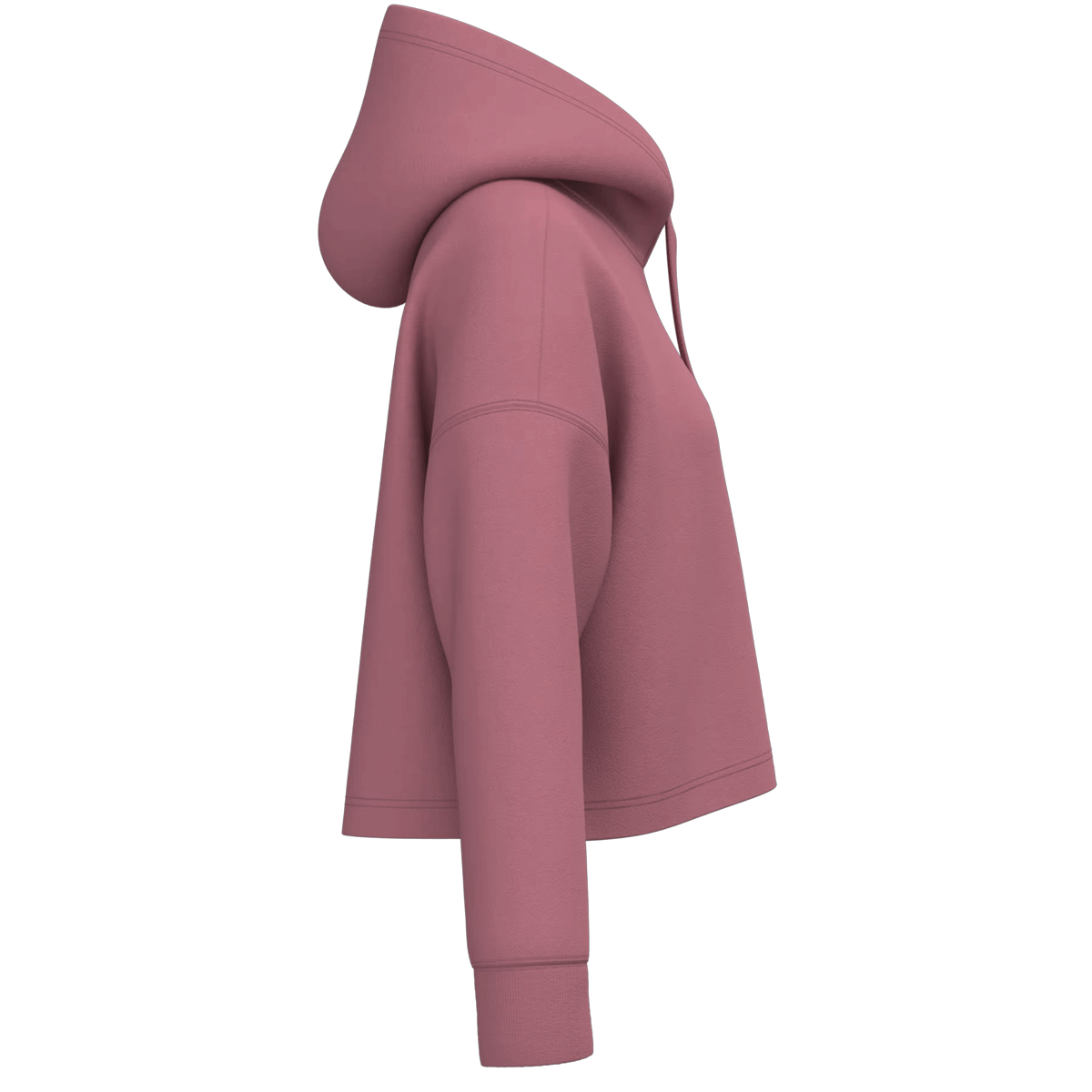 PA396 – Sweat-shirt crop à capuche femme