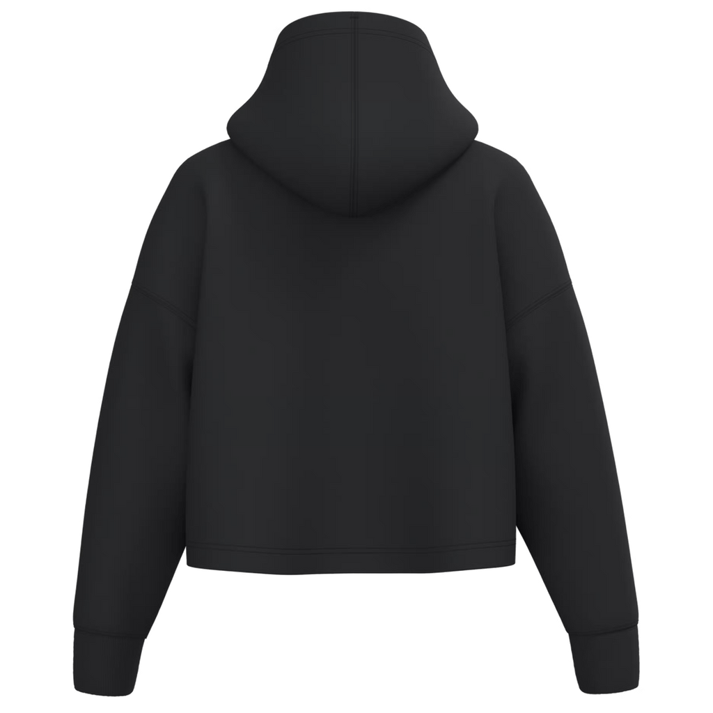 PA396 – Sweat-shirt crop à capuche femme