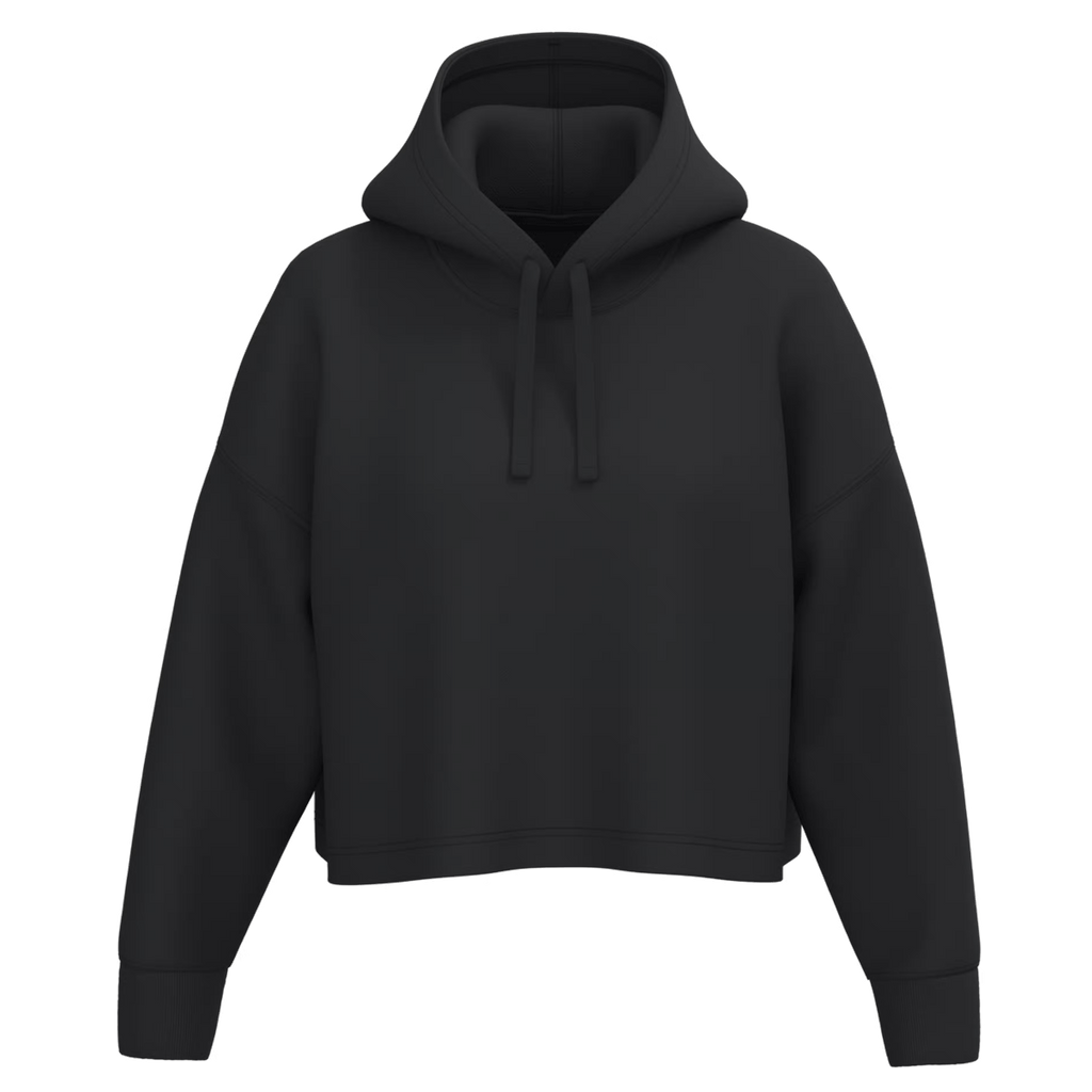 PA396 – Sweat-shirt crop à capuche femme