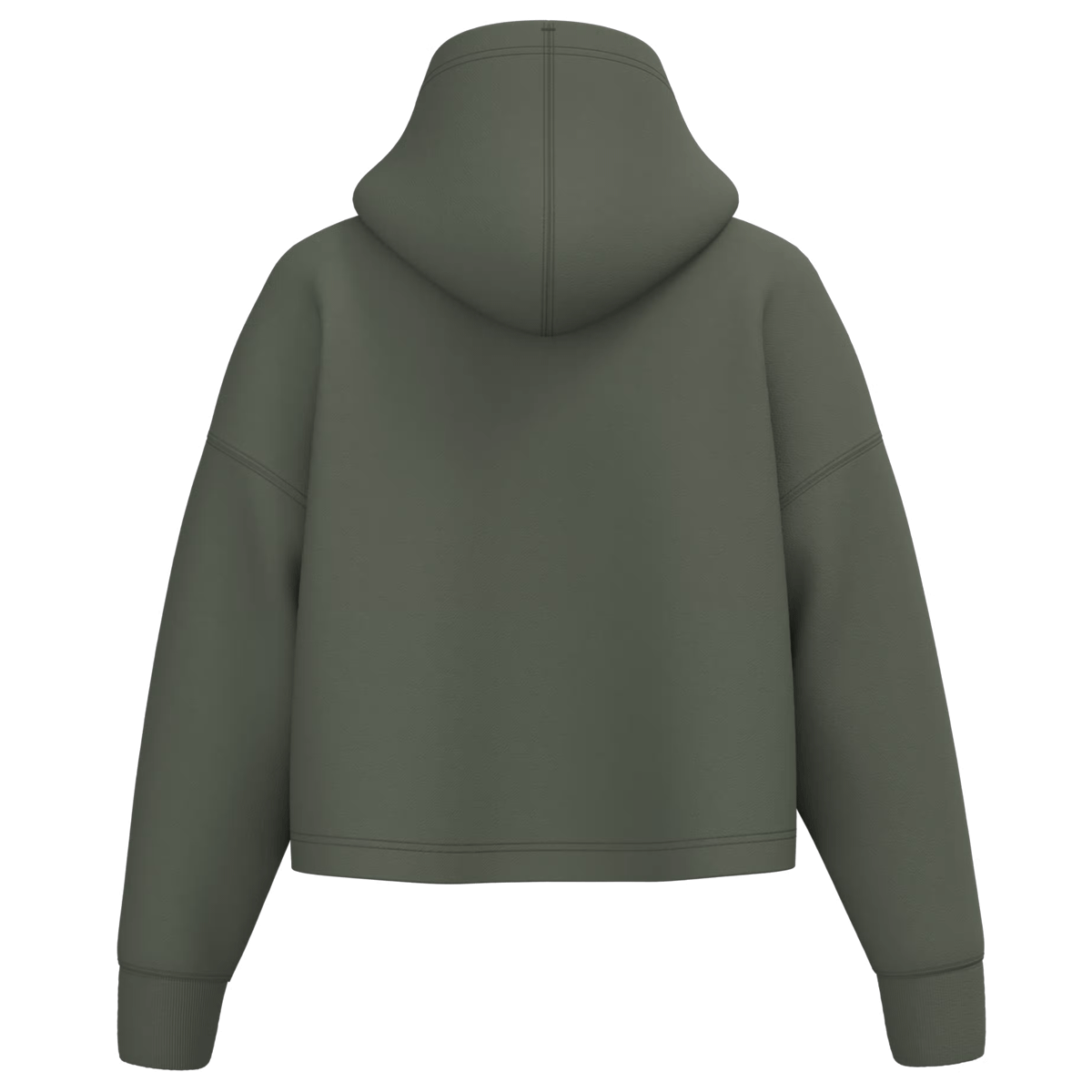 PA396 – Sweat-shirt crop à capuche femme