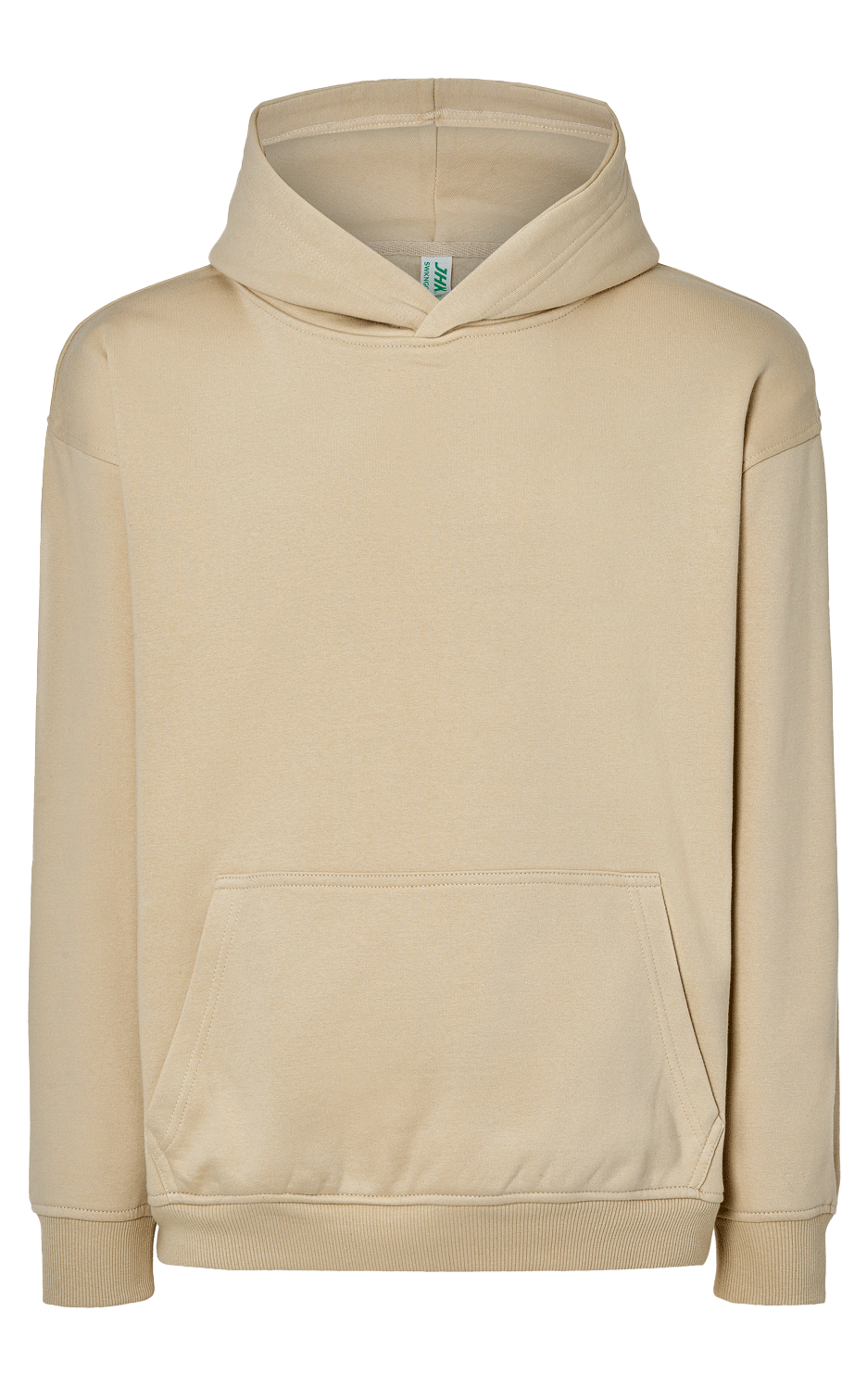 Jk282 - Sweat kangourou oversize unisexe personnalisable