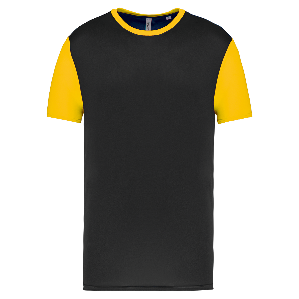PA4023 - Maillot multisport manches courtes bicolore unisexe
