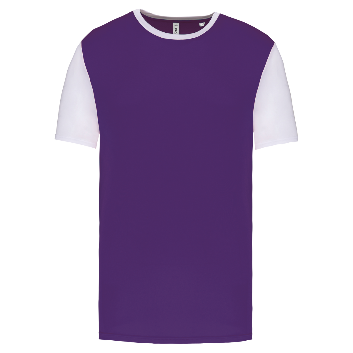 PA4023 - Maillot multisport manches courtes bicolore unisexe