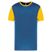 Bleu sport / Jaune