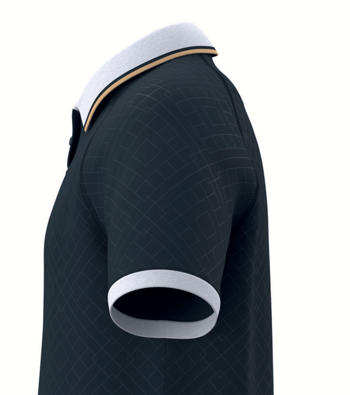 PA497 - Maillot lifestyle à col polo unisexe personnalisable