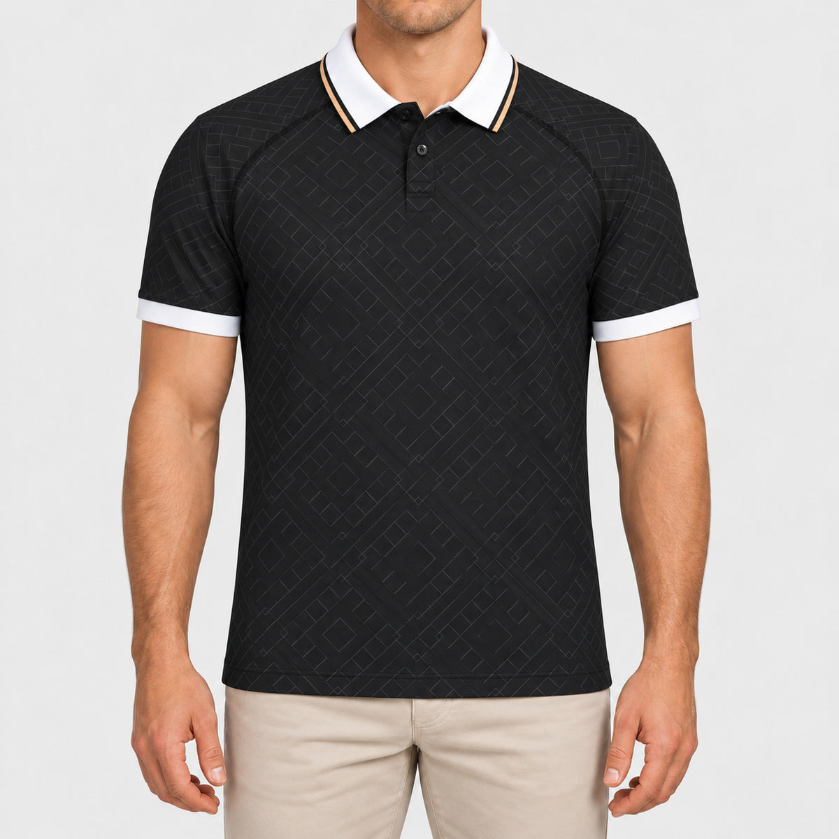 PA497 - Maillot lifestyle à col polo unisexe personnalisable