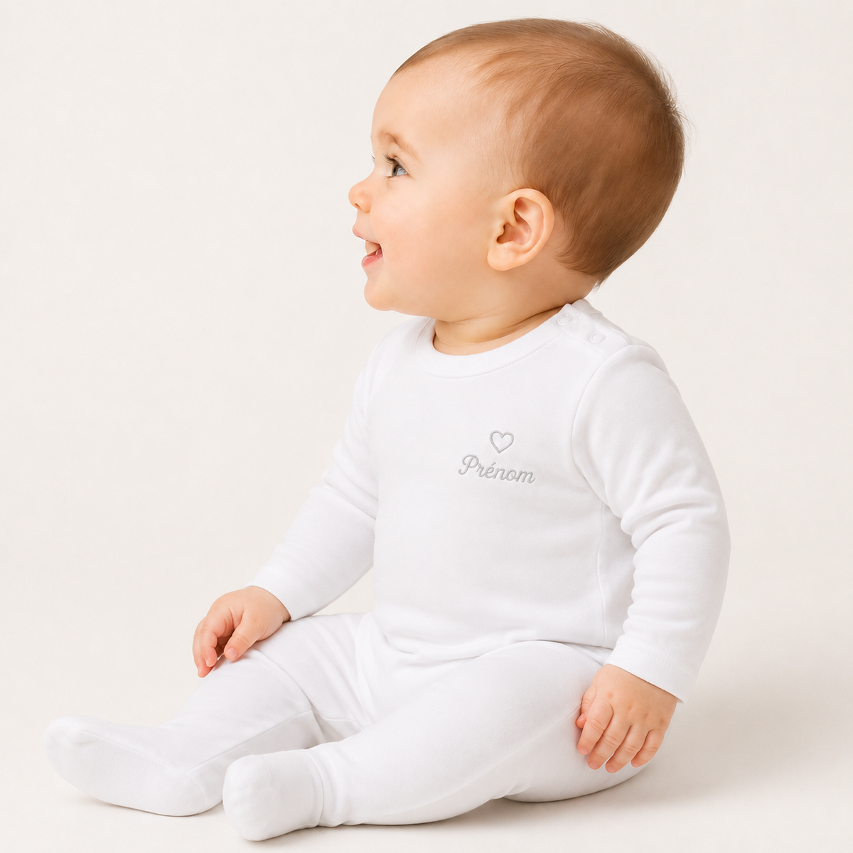 LW650 - Pyjama bébé manches longues coton biologique