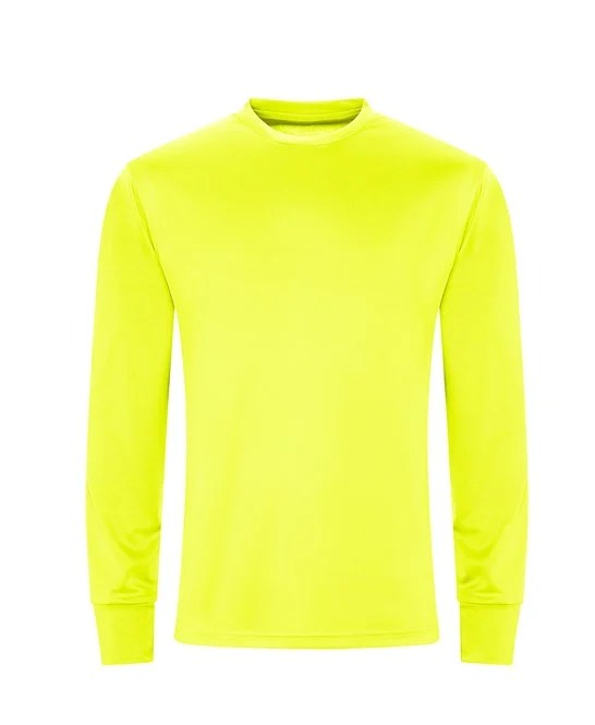 JC023 - T-shirt de sport manches longues personnalisé