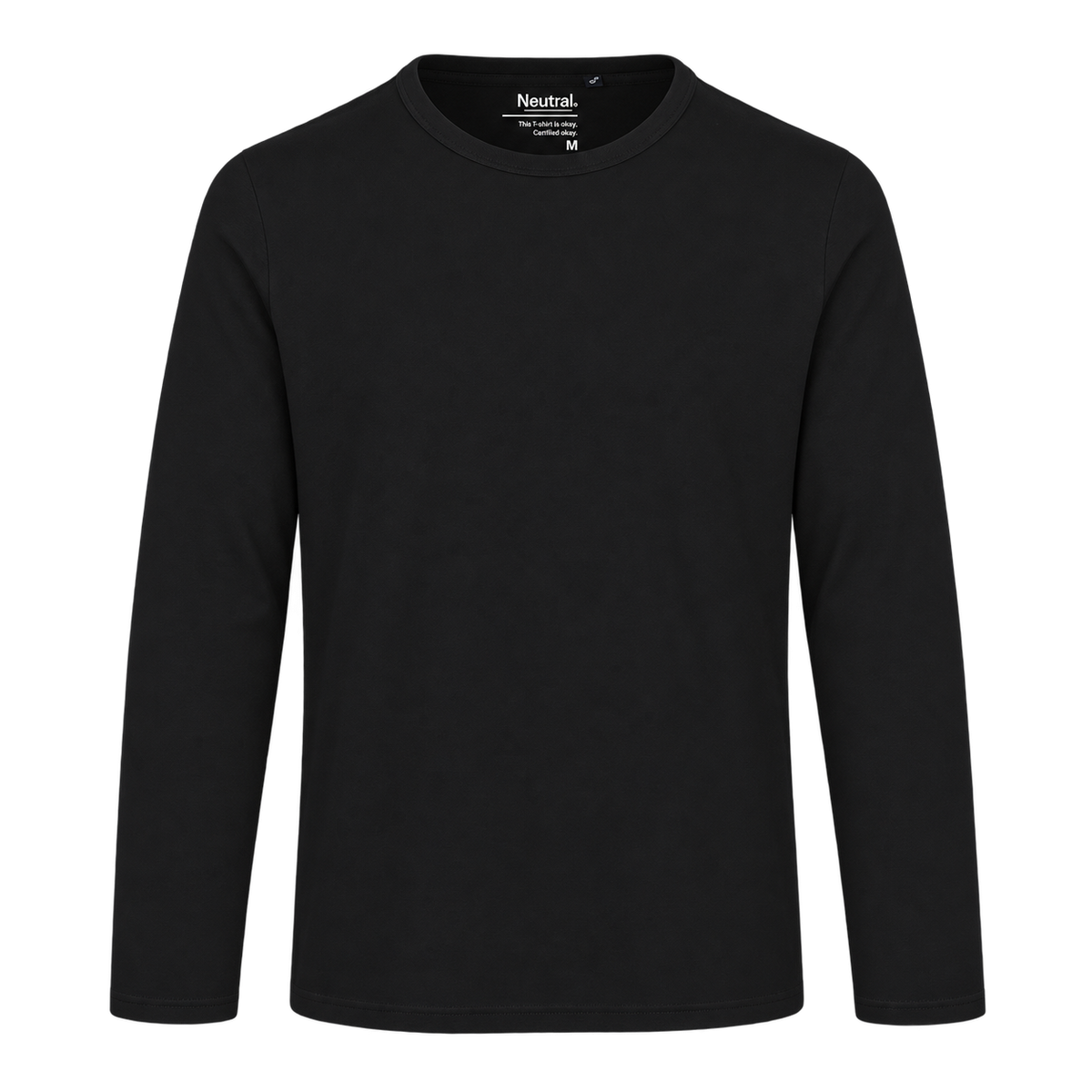 O61050 - T-shirt homme manches longues en coton bio personnalisable