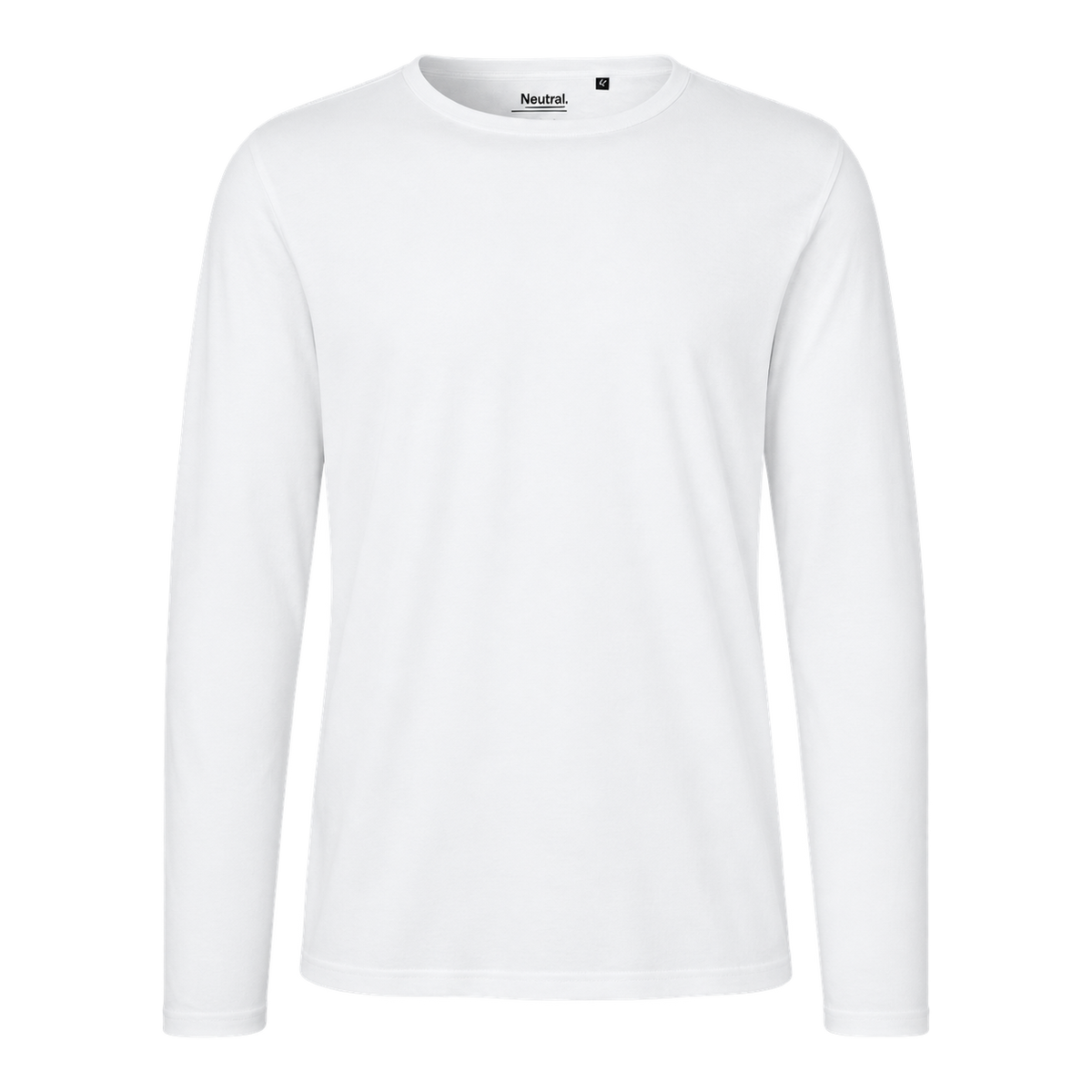 O61050 - T-shirt homme manches longues en coton bio personnalisable