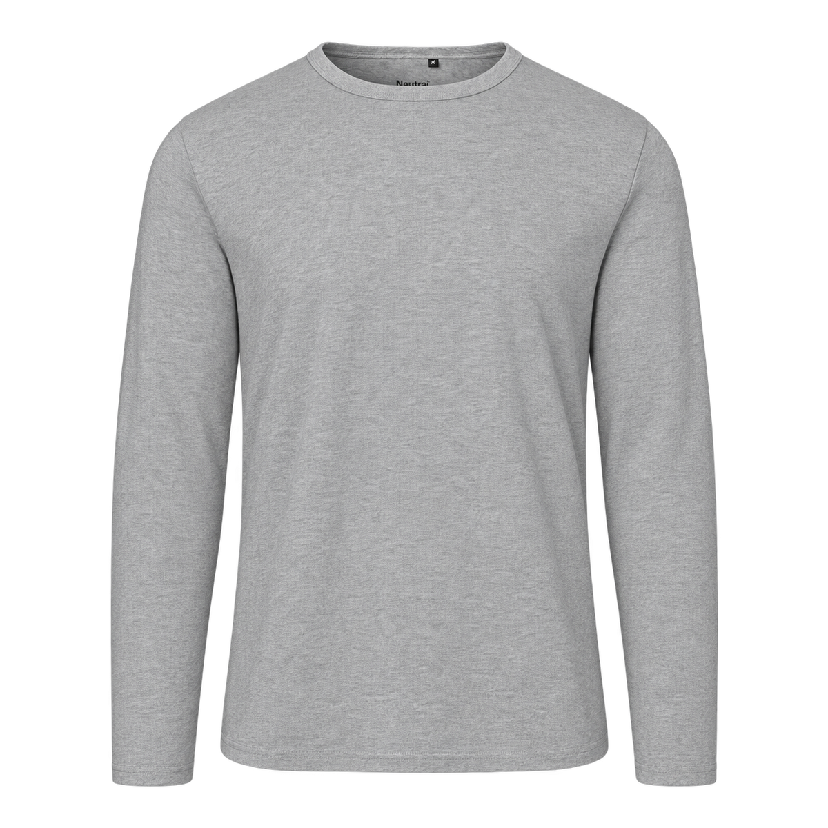 O61050 - T-shirt homme manches longues en coton bio personnalisable