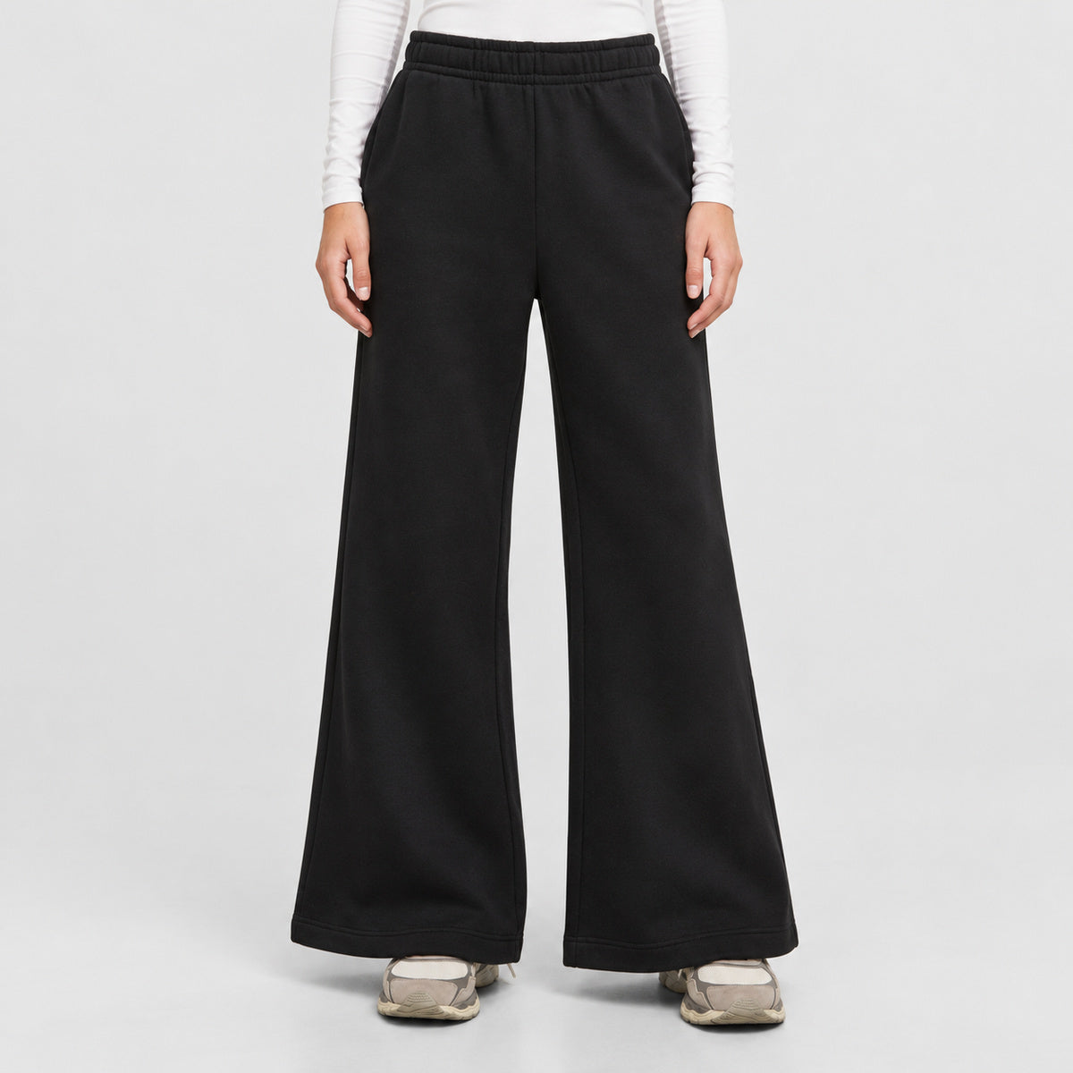 Jogging femme jambes larges à personnaliser — New Morning Studios NM048