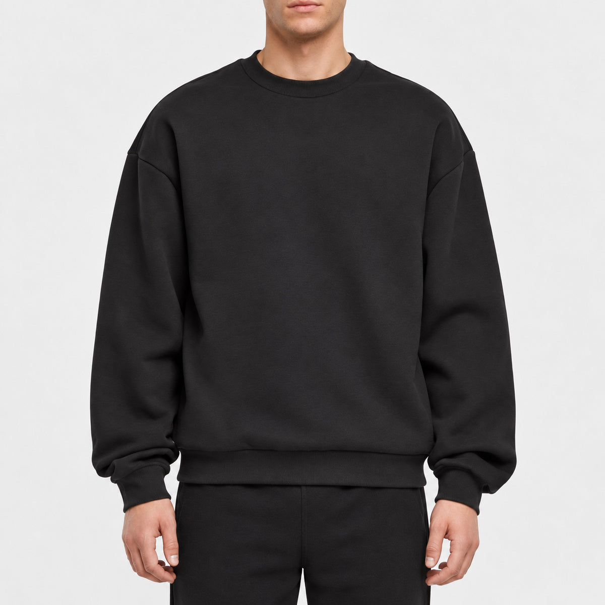 NM012 - Sweat col rond oversize à personnaliser