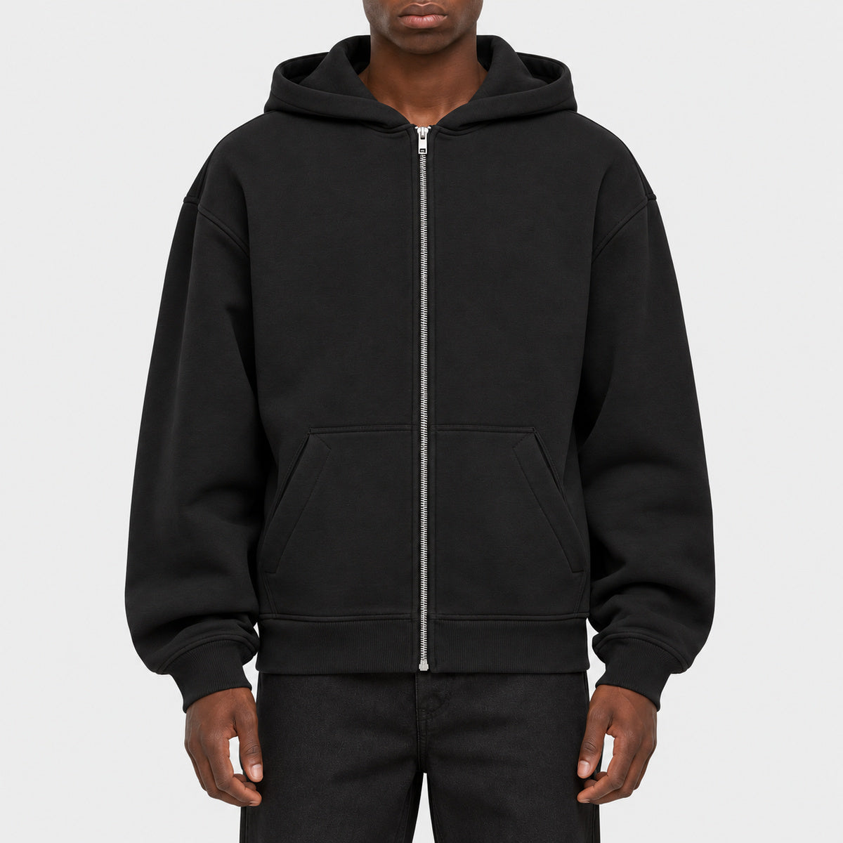 Sweat zippé oversize à personnaliser — New Morning Studios NM013