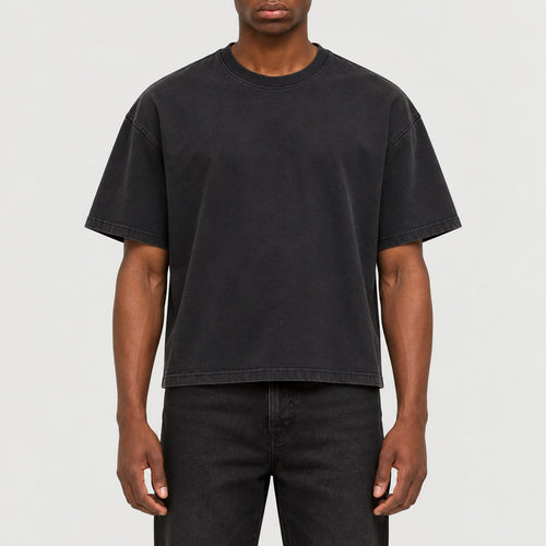 BY435 T-shirt vintage court oversize — BUILD YOUR BRAND
