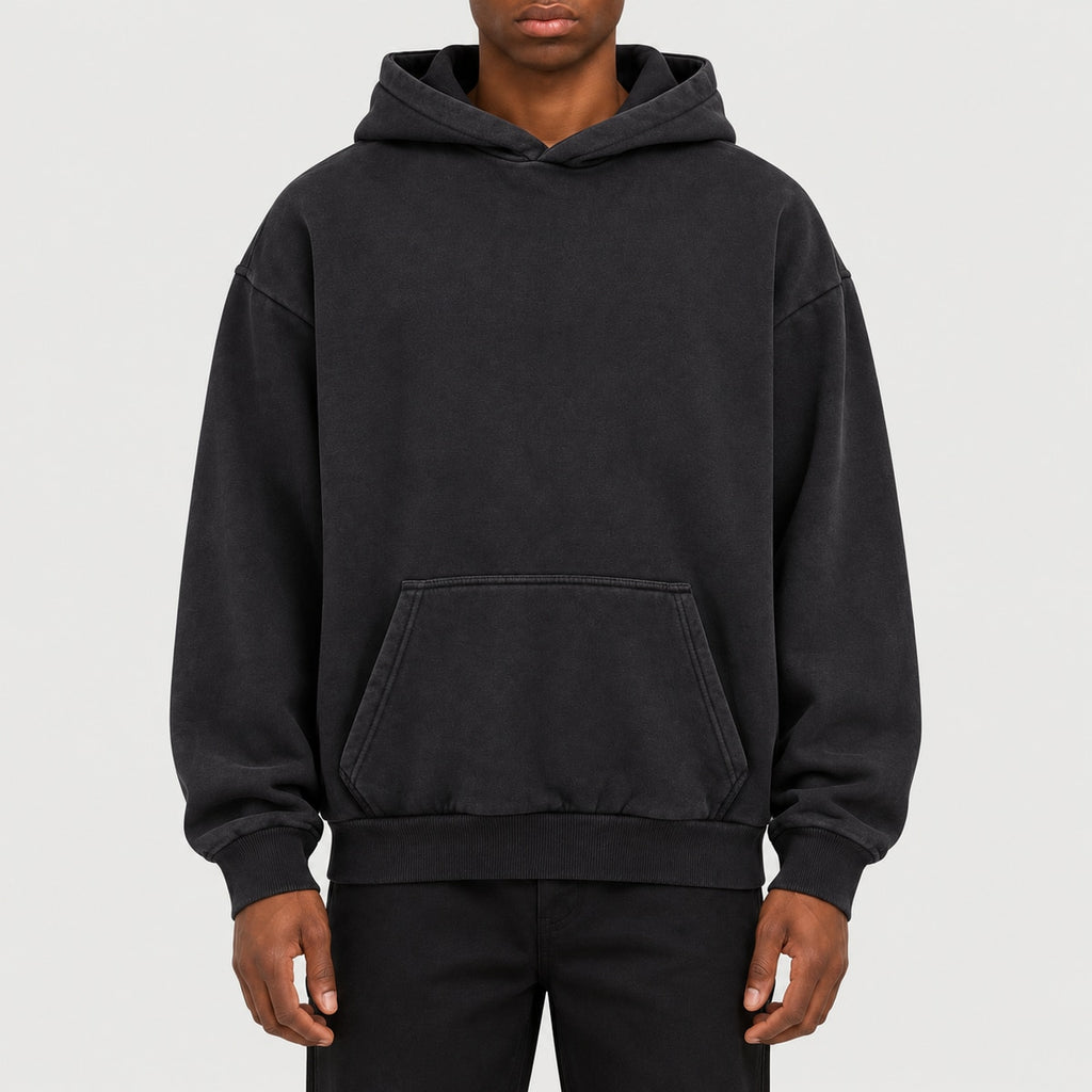 BY294 Sweat à capuche lourd vintage — BUILD YOUR BRAND