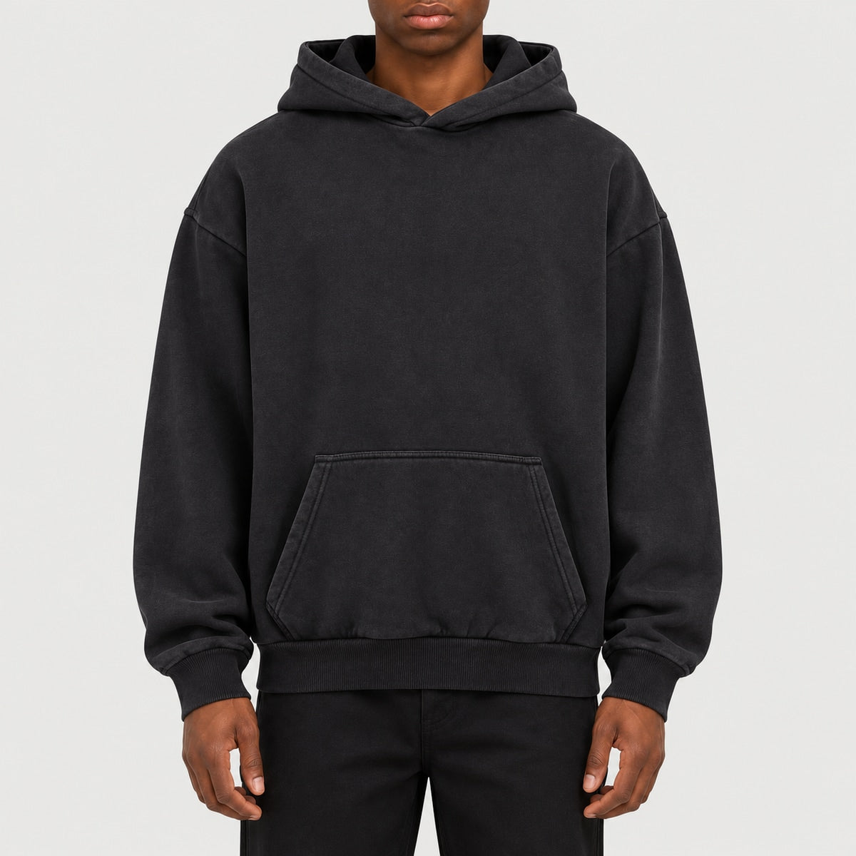 BY294 Sweat à capuche lourd vintage — BUILD YOUR BRAND