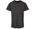 BY190 T-shirt col rond délavé à l’acide — BUILD YOUR BRAND