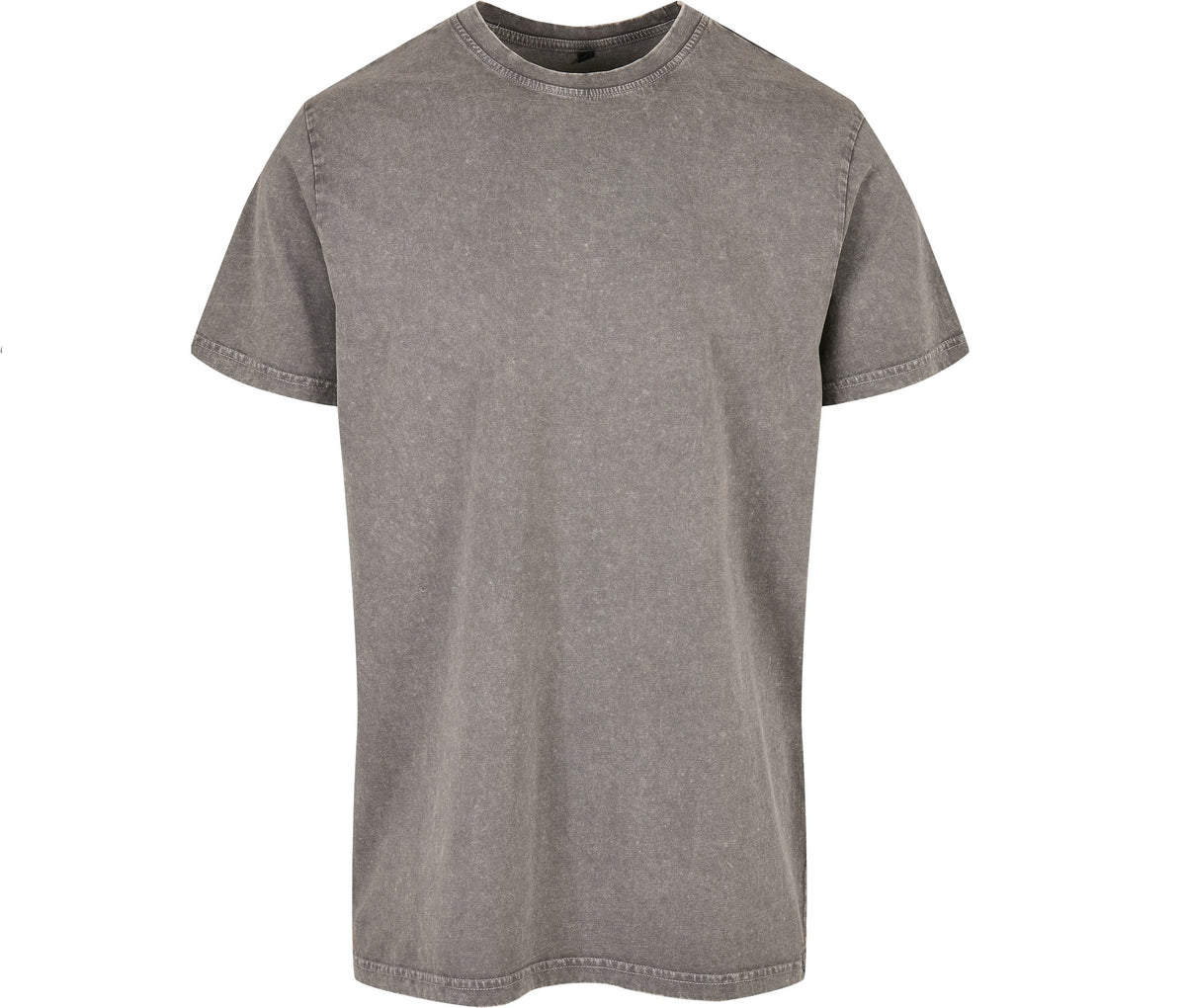 BY190 T-shirt col rond délavé à l’acide — BUILD YOUR BRAND