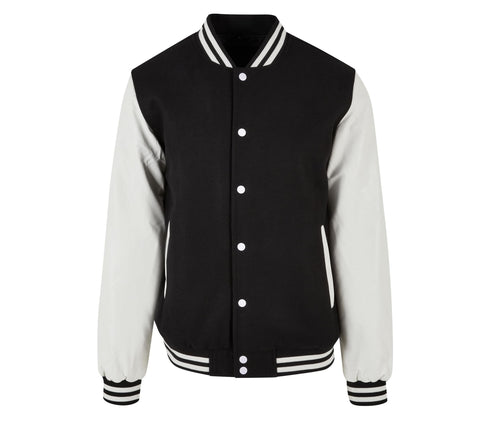BY269 Veste college oldschool — BUILD YOUR BRAND