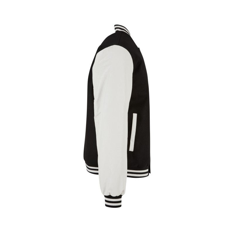 BY269 Veste universitaire rétro — BUILD YOUR BRAND