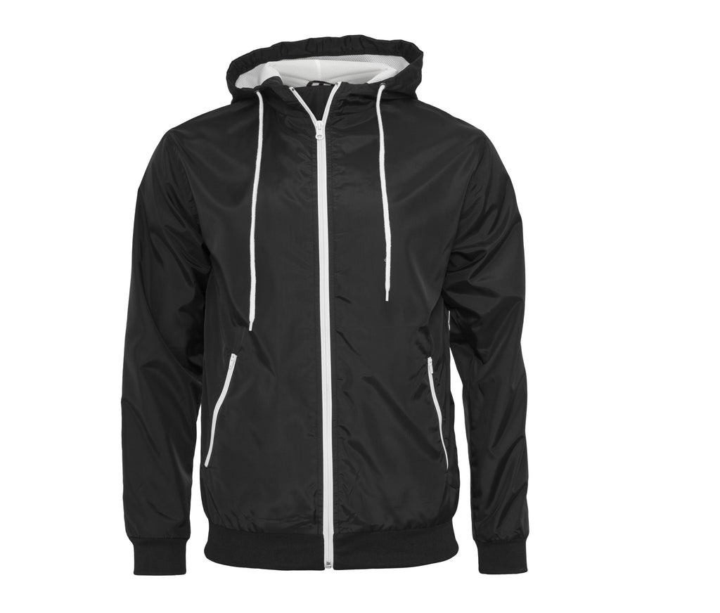 BY016 Veste coupe-vent à capuche — BUILD YOUR BRAND