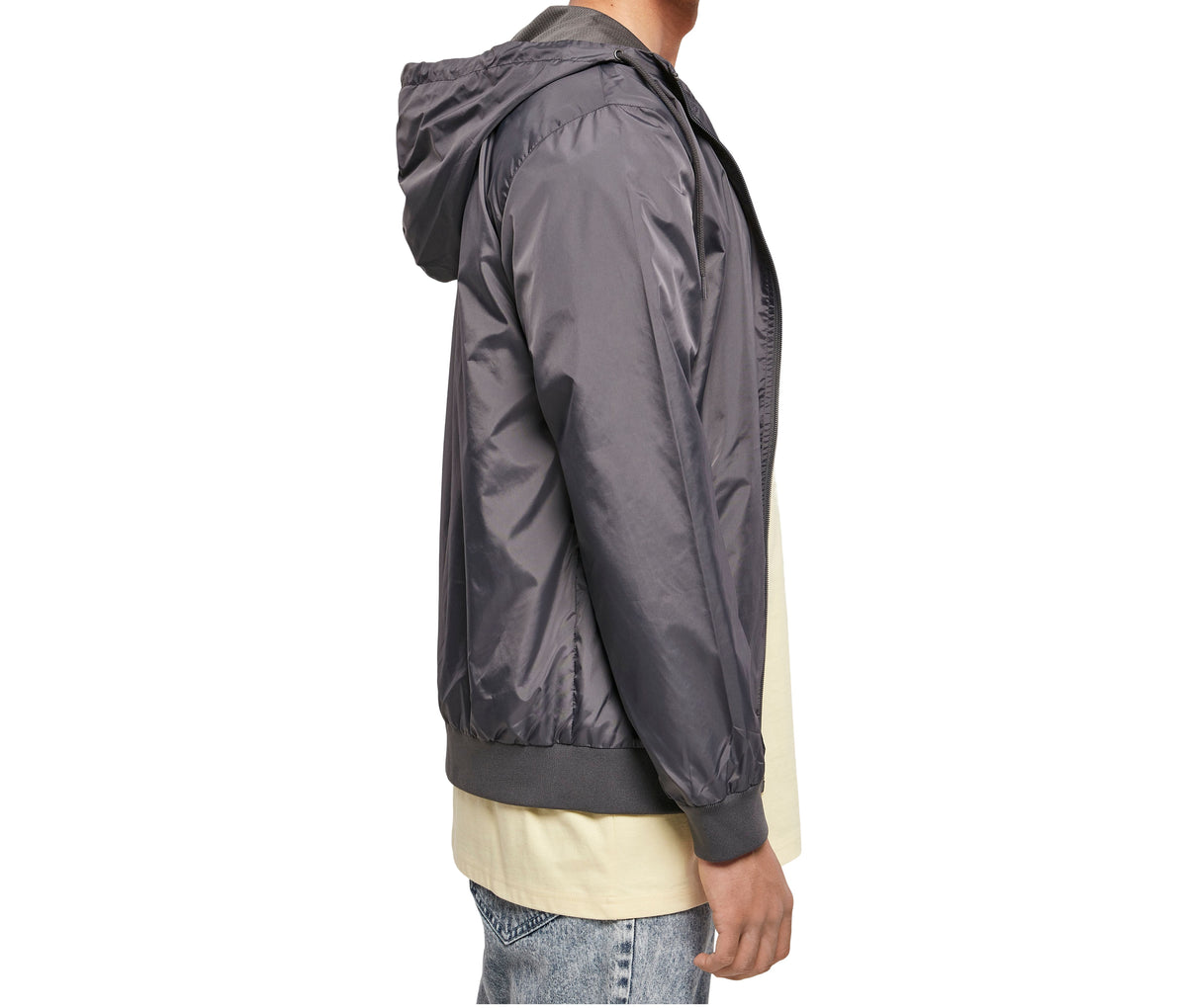 BY016 Veste coupe-vent à capuche — BUILD YOUR BRAND